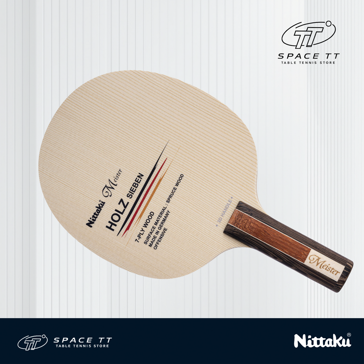 Nittaku Holz Sieben